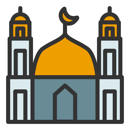 mosquée Generic color outline Icône