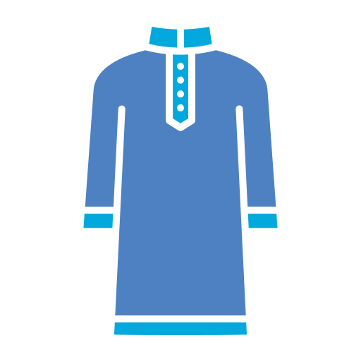kurta Generic color lineal-color icon