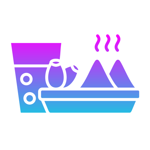 Iftar Generic gradient outline icon