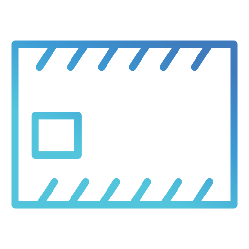 봉투 Generic gradient outline icon
