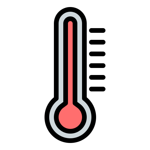 thermometer Generic color lineal-color icon