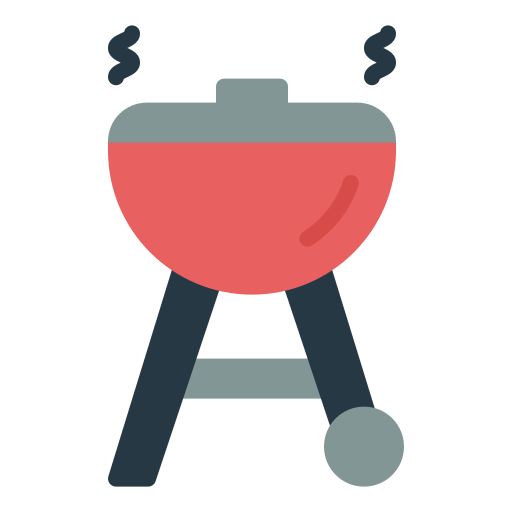 BBQ Generic color fill icon