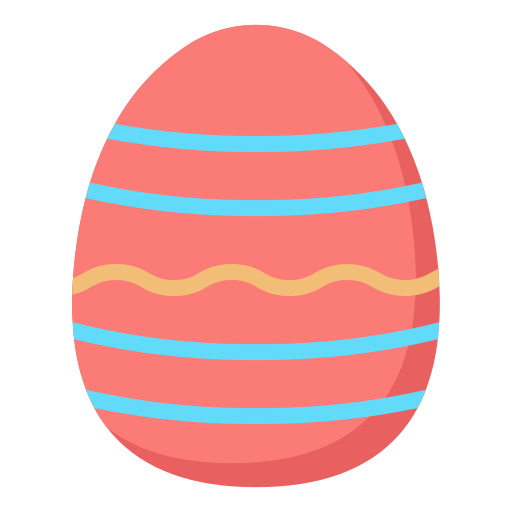 uovo di pasqua Generic color fill icona