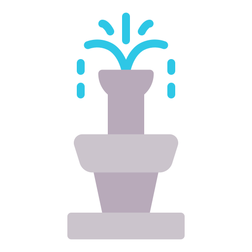 Fountain Generic color fill icon