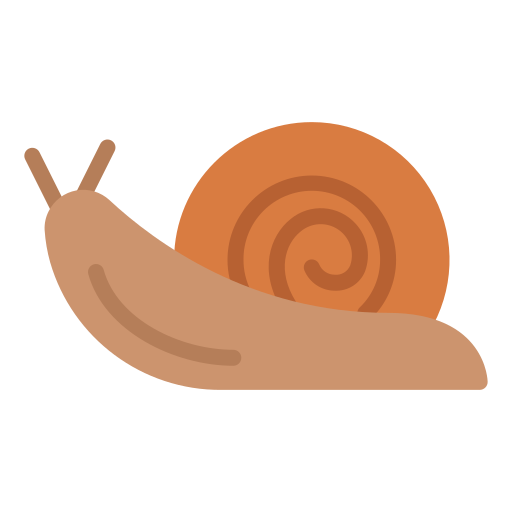 escargot Generic color fill Icône
