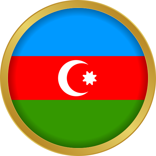 azerbaigian Generic gradient fill icona