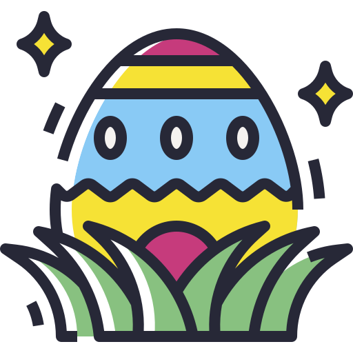 Easter egg Generic color lineal-color icon