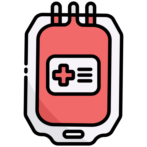 Blood bag Generic color lineal-color icon