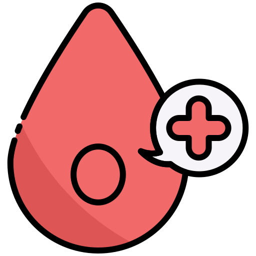 Blood type Generic color lineal-color icon