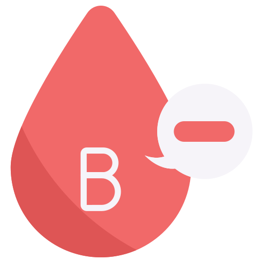血液型b Generic color fill icon