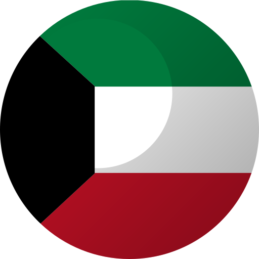 쿠웨이트 Generic color fill icon