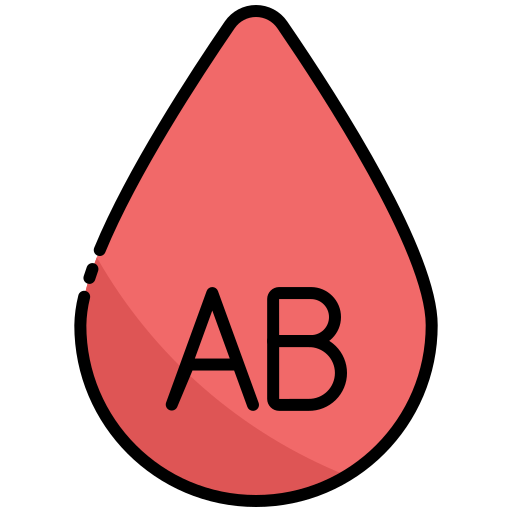 혈액형 ab Generic color lineal-color icon
