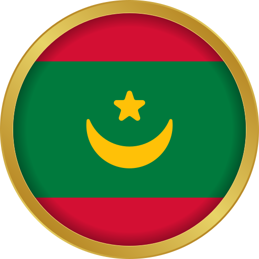 mauritanië Generic gradient fill icoon