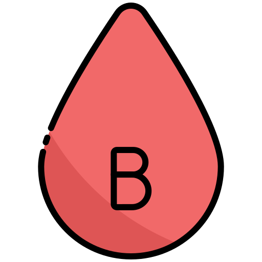 tipo de sangre b Generic color lineal-color icono
