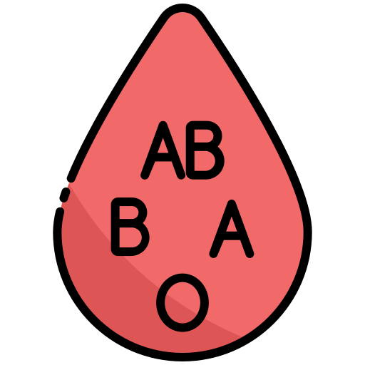 Blood type Generic color lineal-color icon