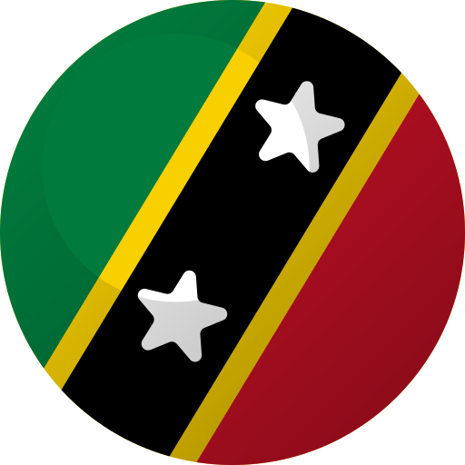 st. kitts und nevis Generic color fill icon