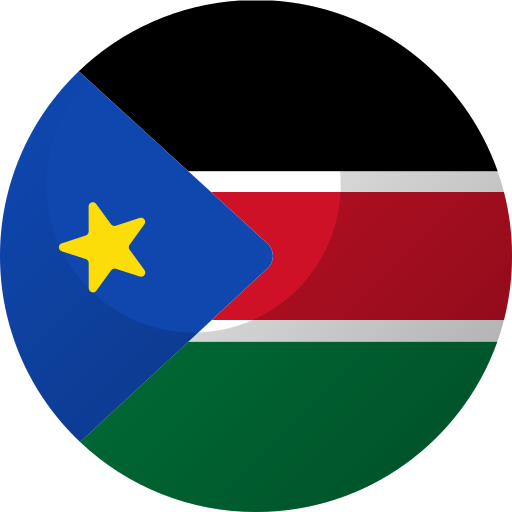 South Sudan Generic color fill icon
