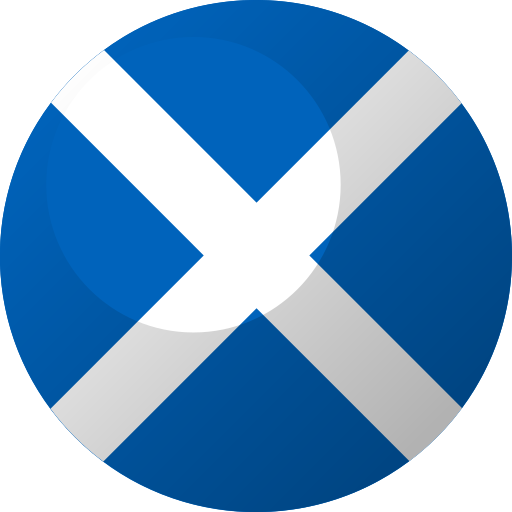szkocja Generic color fill ikona