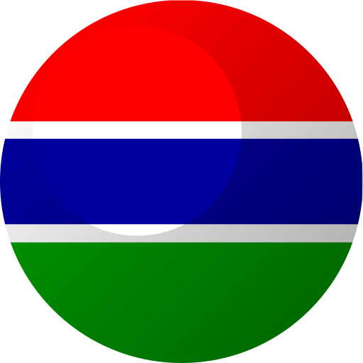 ガンビア Generic color fill icon