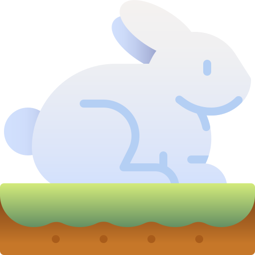 Rabbit Generic gradient fill icon