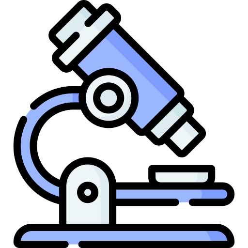 mikroskop Special Lineal color ikona