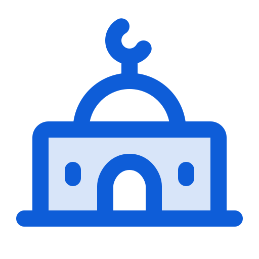 moschea Generic color lineal-color icona