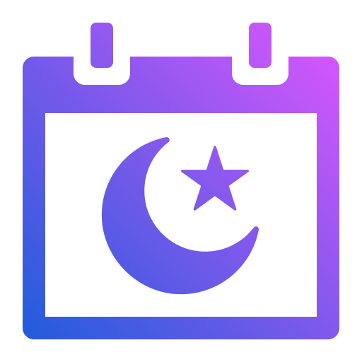 eid mubarak Generic gradient fill ikona