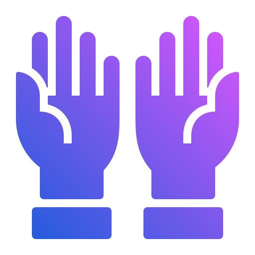 ręce Generic gradient fill ikona