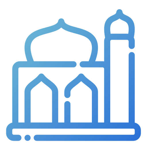 Мечеть Generic gradient outline иконка