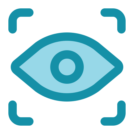scansione dell'occhio Generic color lineal-color icona
