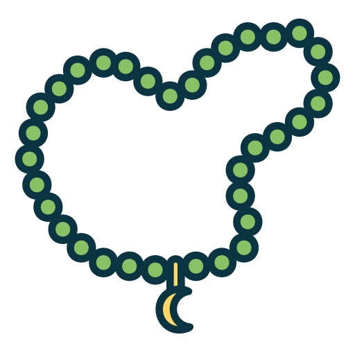 tasbih Generic color lineal-color icoon
