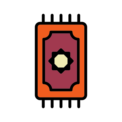 기도 매트 Generic color lineal-color icon
