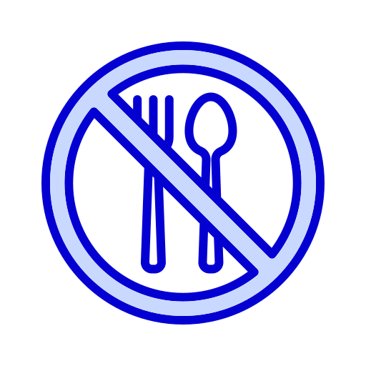 No Eating Generic color lineal-color icon