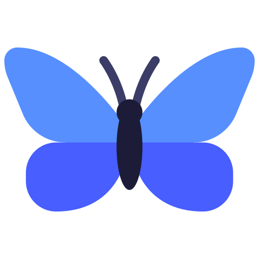 mariposa Juicy Fish Flat icono