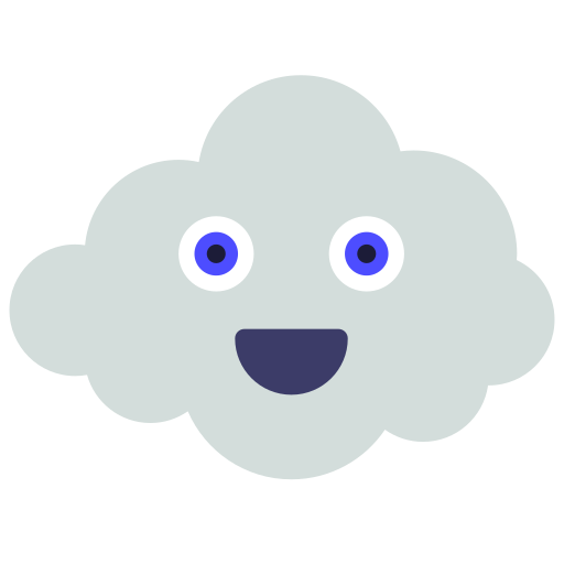 구름 Juicy Fish Flat icon