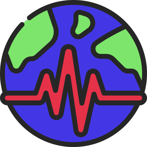 Heartbeat Juicy Fish Lineal color icon