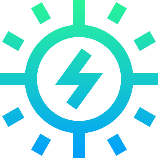 Energy Super Basic Straight Gradient icon