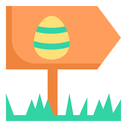 계란 사냥 Generic color fill icon