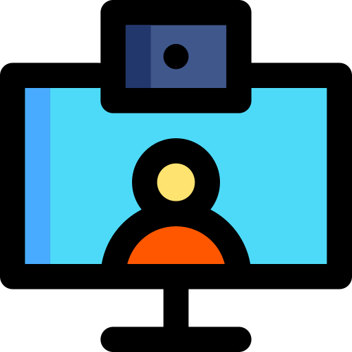 ビデオ会議 Generic color lineal-color icon