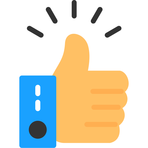 Thumbs up Generic color fill icon