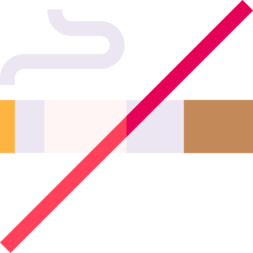 흡연 Basic Straight Flat icon