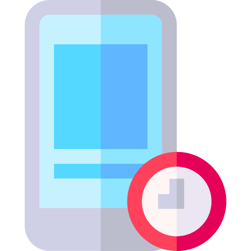 スマートフォン Basic Straight Flat icon
