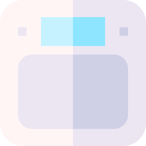 Weight Scale Basic Straight Flat icon