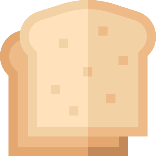brood Basic Straight Flat icoon