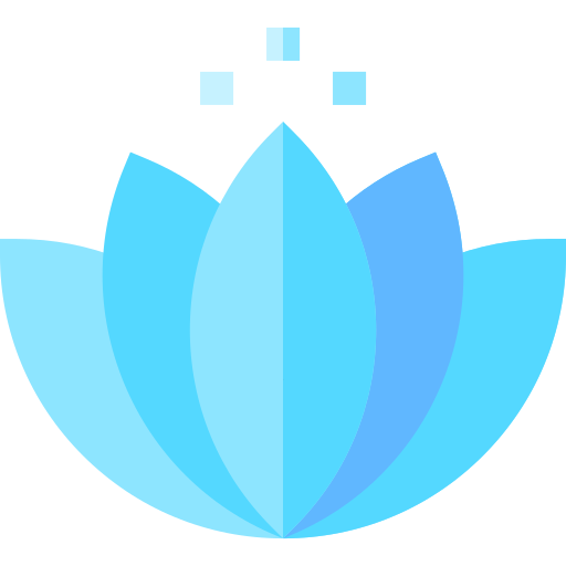 meditatie Basic Straight Flat icoon