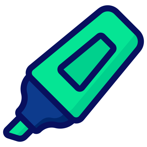 ハイライター Generic color lineal-color icon