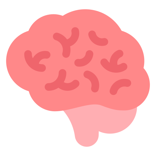 뇌 Generic color fill icon