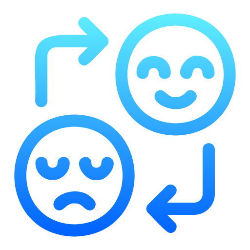 emotionen Generic gradient outline icon