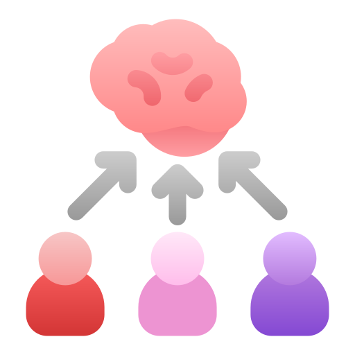 Brainstorming Generic gradient fill icon