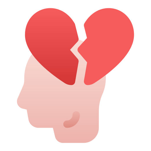 Heartbreak Generic gradient fill icon